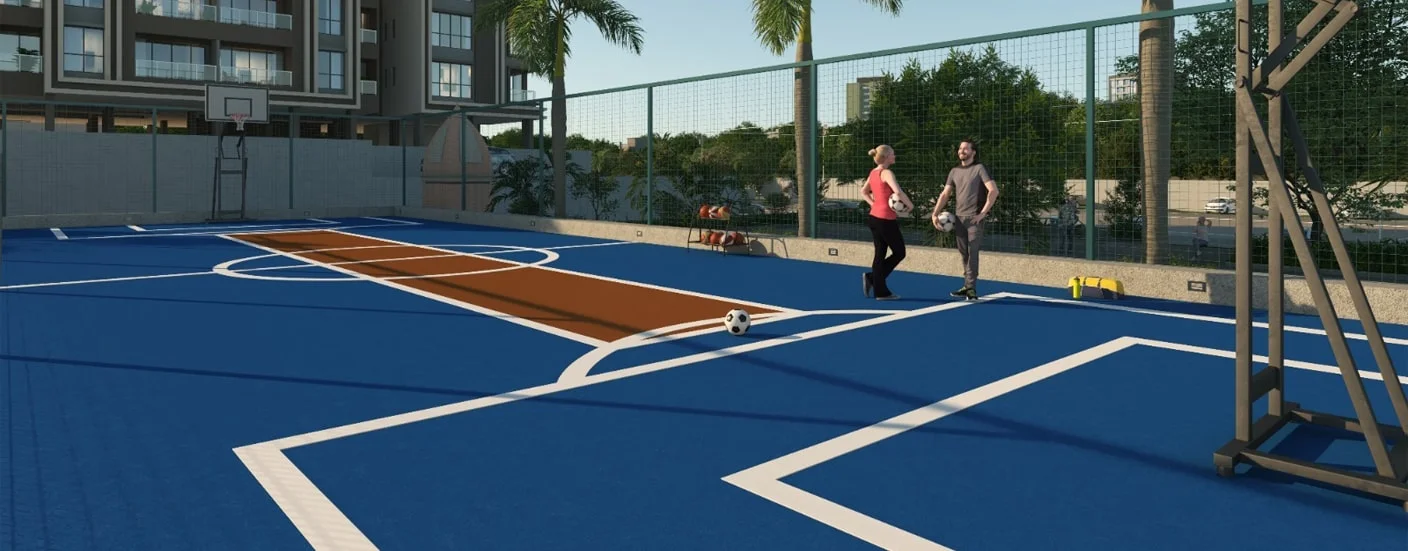 Santiago Genesis Charoli Basketball Court Image