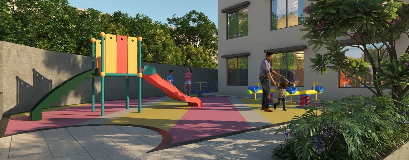 Designer entrance lobby at Santiago Genesis Charoli